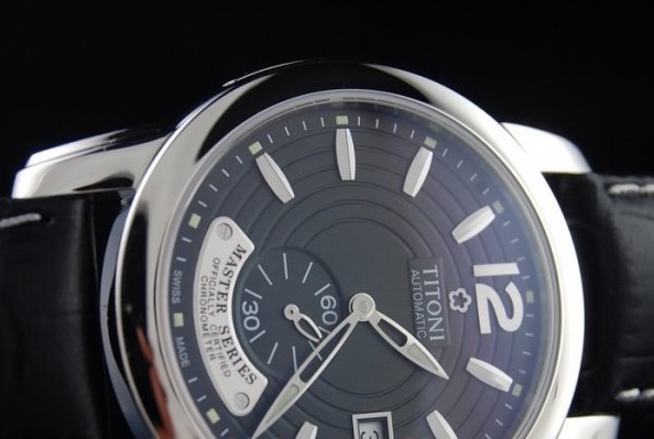 梅花titoni-master series大师系列 83688 s-st-296 机械男表