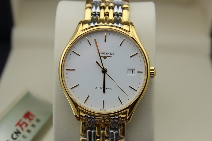 浪琴longines律雅系列机械男表