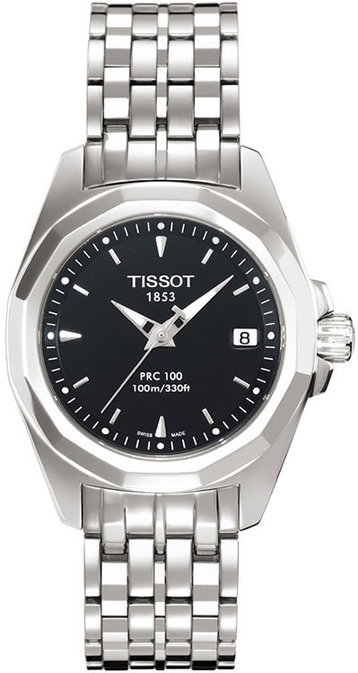 天梭tissotprc100 lady quartz chrono系列石英女表瑞士