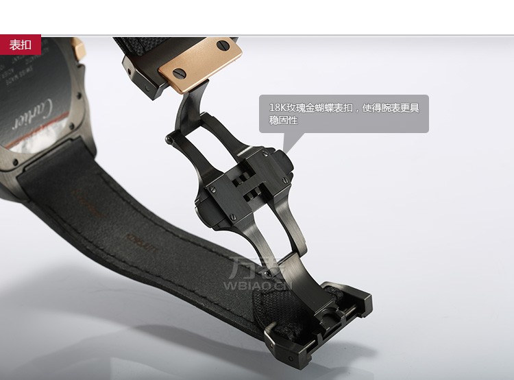 卡地亚Cartier-SANTOS系列 W2020009 男士机械表 表扣