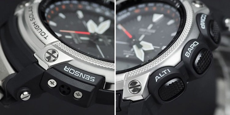 卡西欧CASIO-PROTREK系列 PRW-5050T-7DR 男士光能表