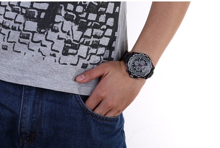 瑞士军表SWISS MILITAR-空军Luftwaffe系列 24761 男士飞行表