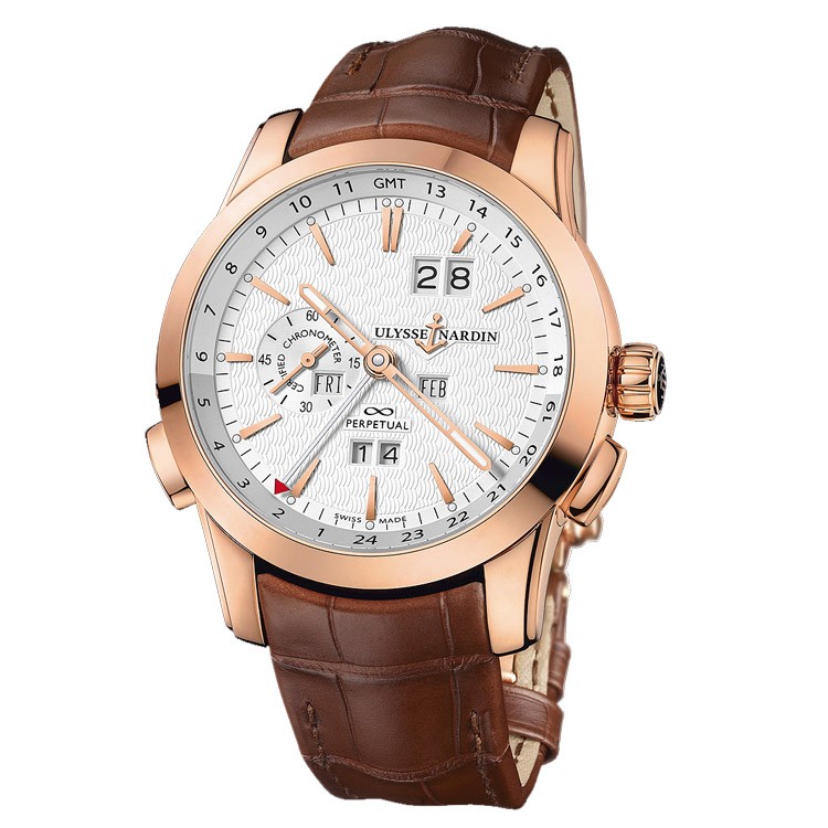 雅典表复杂功能机械腕表系列 322-10男士自动机械表