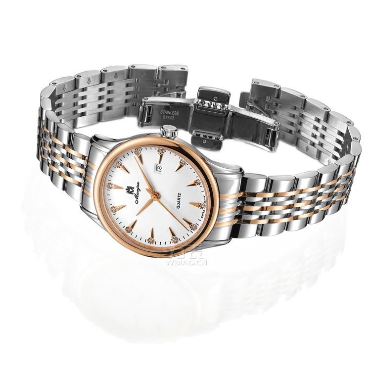 名爵Manjaz-爱琴海系列 6165L SR-WR-A5 女士石英表