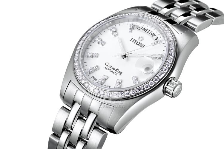 梅花Titoni-Cosmo King宇宙系列 787 S-DB-307 机械男表