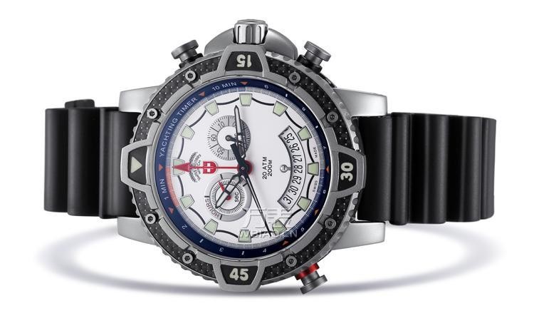 潜水吉尼斯纪录品牌：瑞士军表SWISS MILITARY-海洋Marine系列 24801 男士潜水腕表