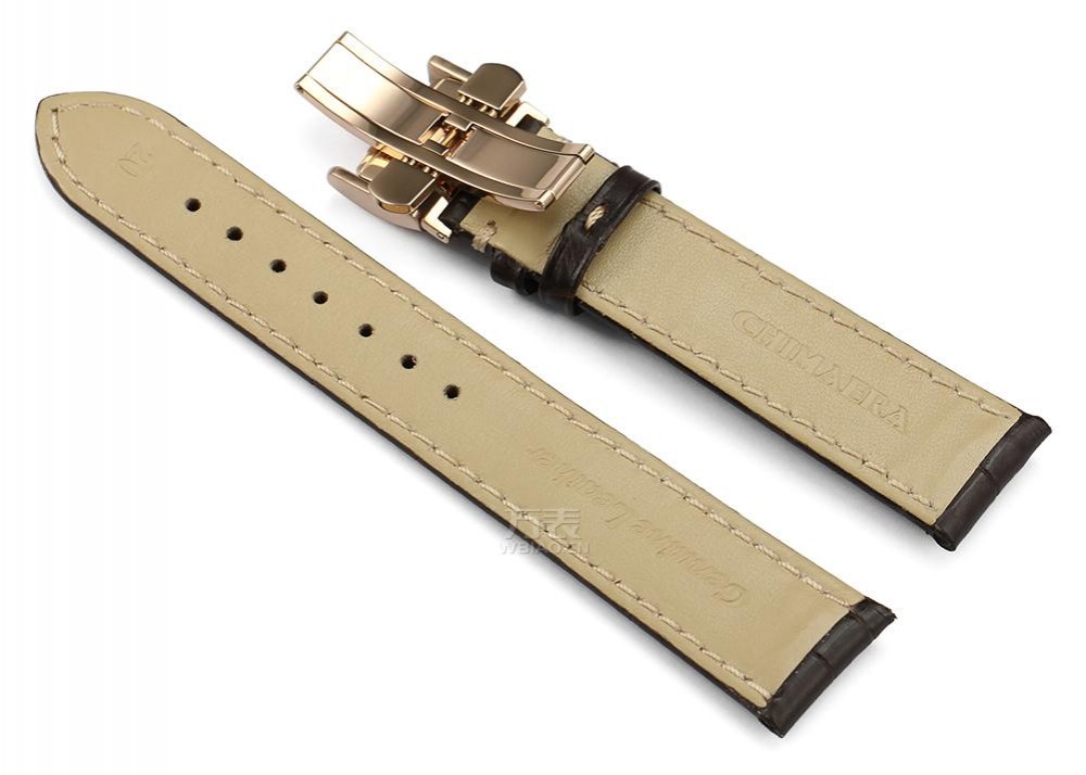 美国时尚品牌Chimaera 意大利风情系列 CH20-KB-BK82 头层牛皮表带