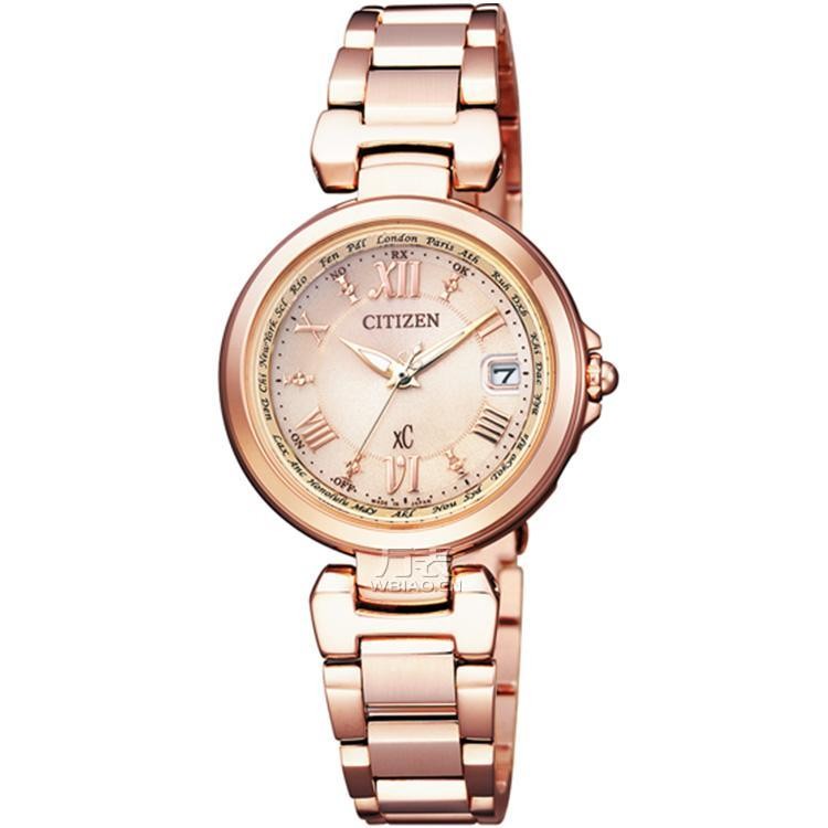 西铁城citizen-光动能电波表系列 EC1032-54X 女士光动能电波表