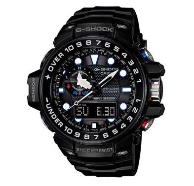 卡西欧G-SHOCK系列 GWN-1000B-1APR电波运动男表