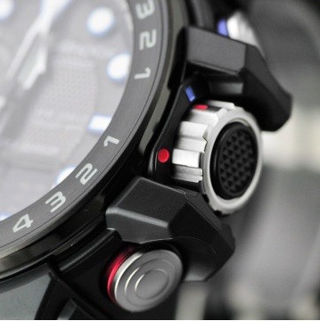 卡西欧G-SHOCK系列 GWN-1000B-1APR电波运动男表