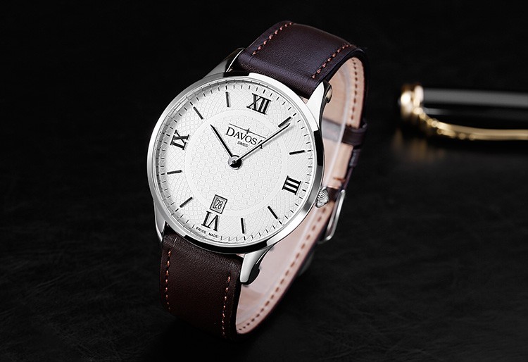 瑞士超高性价比腕表品牌！瑞士迪沃斯(DAVOSA)-Parangon Quartz 剑心系列  16248215 石英男表