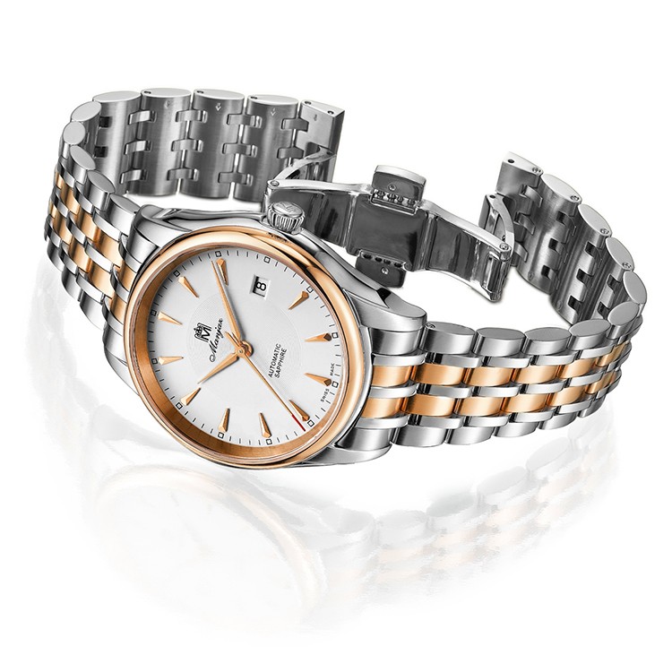 名爵Manjaz-阿波罗系列 7108M SR-WR-A1 自动机械男表