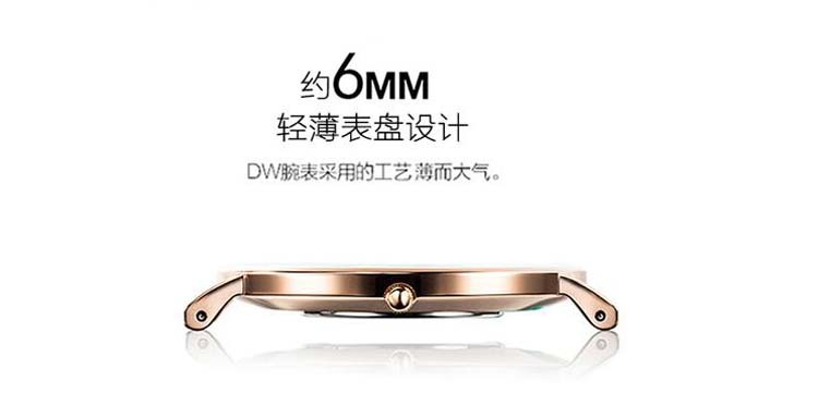 DW 丹尼尔惠灵顿（Daniel Wellington）— 摩登系列 0905DW 石英女表