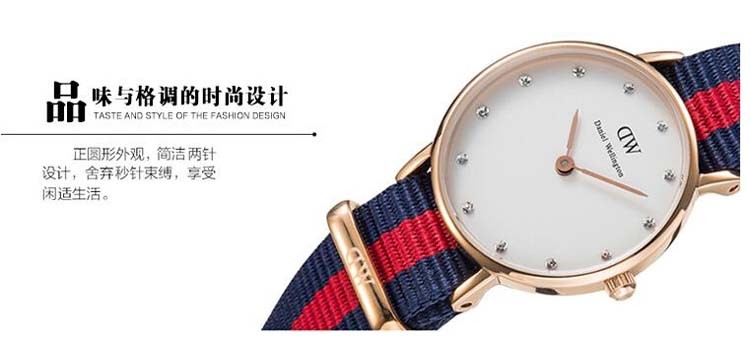 DW 丹尼尔惠灵顿（Daniel Wellington）— 摩登系列 0905DW 石英女表