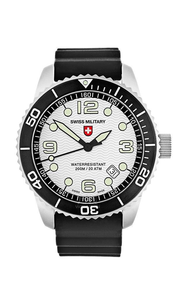 瑞士军表SWISS MILITARY-NAVY海军系列 MARLIN 旗鱼 2701 入门级200米浮潜运动表