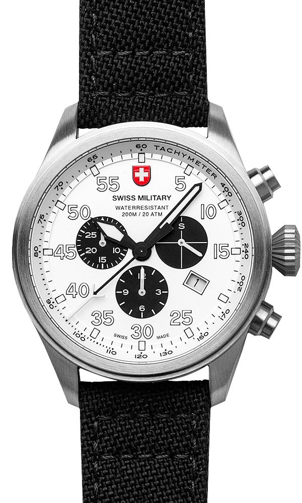 瑞士军表SWISS MILITARY-AIRFORCE 空军系列 HAWK 鹰派 2725 军事级别飞行员表