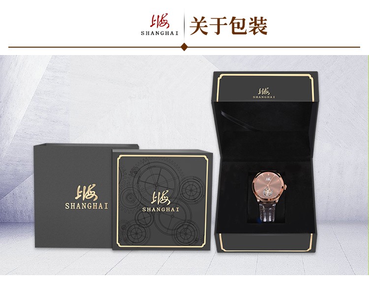 上海shanghai-商务系列 SH-591LAN-1 自动机械女表