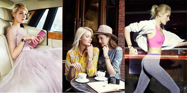 华为-星月系列  MERCURY G201蓝色 女士智能手表