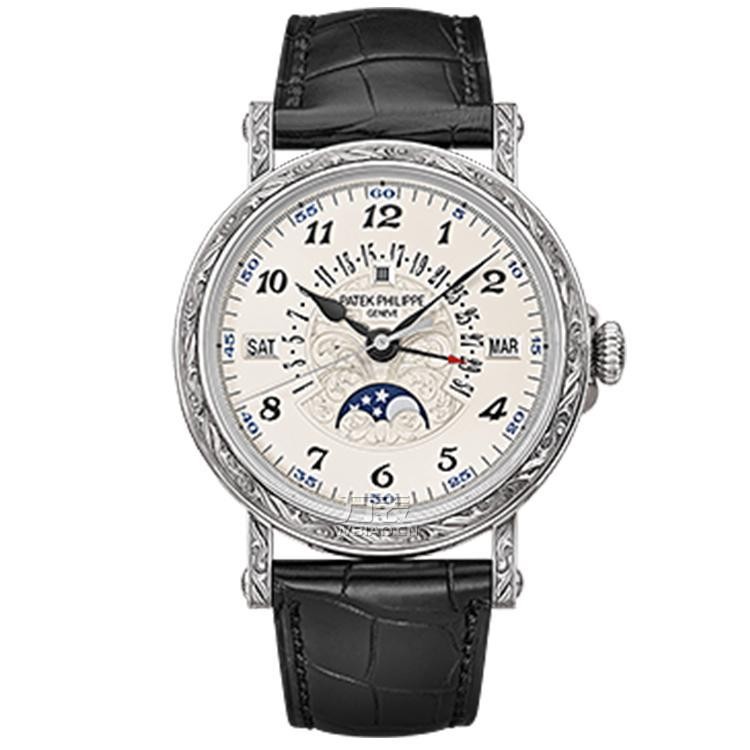 百达翡丽 复杂功能计时腕表系列5160/500G-001 机械男表
