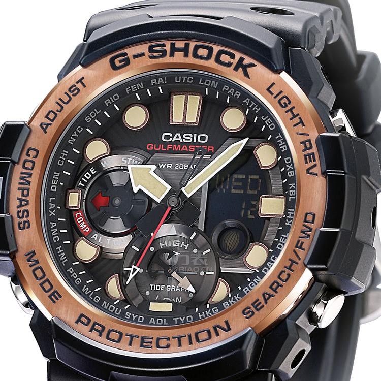 卡西欧G-SHOCK-航海系列 GN-1000RG-1APR 石英男表