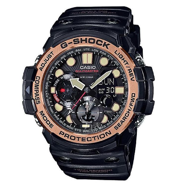 卡西欧G-SHOCK-航海系列 GN-1000RG-1APR 石英男表