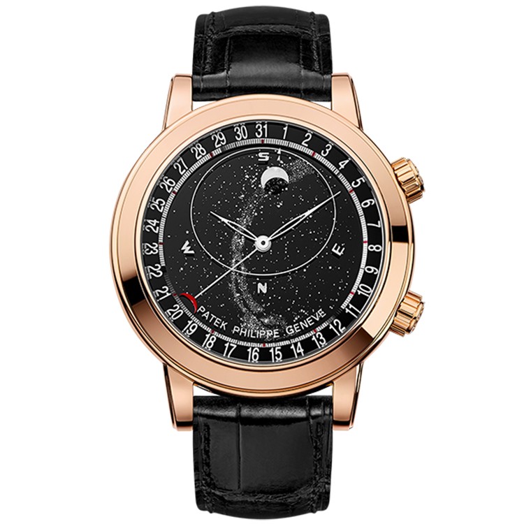 百达翡丽Patek Philippe-复杂功能计时腕表系列 6102R-001 自动机械男士腕表