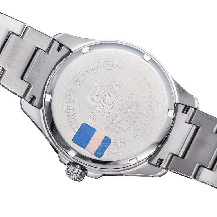 卡西欧CASIO-EDIFICE系列 EFB-104SBB-1AVUPR 防水太阳能男表