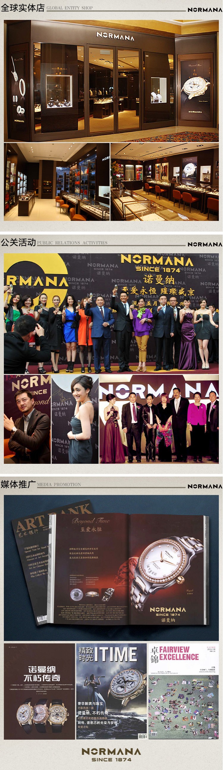 诺美纳NORMANA-城堡多功能动力储存系列 13001C 机械男表