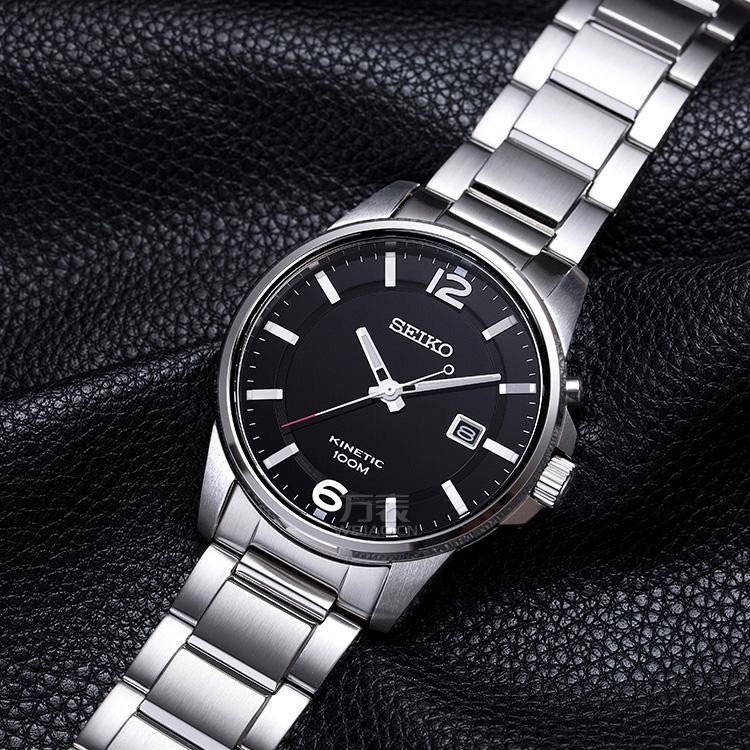 精工SEIKO-Kinetic系列 SKA665J1  人动电能石英男表