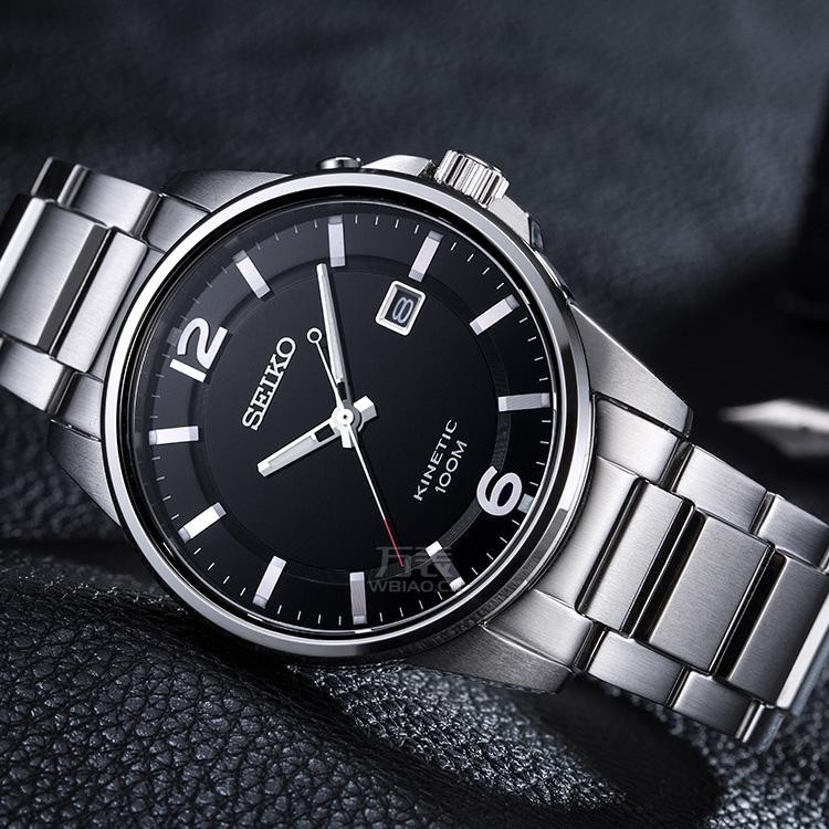 精工SEIKO-Kinetic系列 SKA665J1  人动电能石英男表