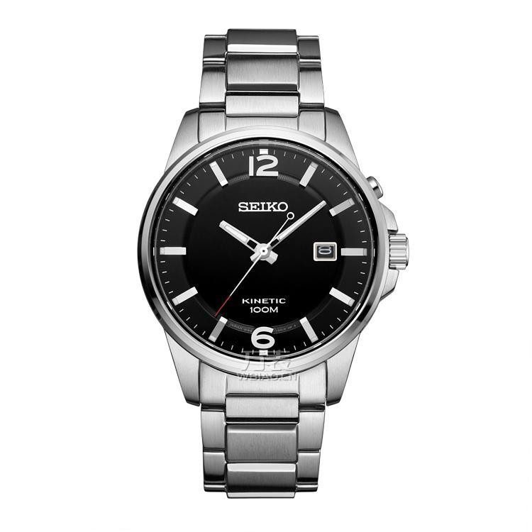 无需更换电池！精工SEIKO-Kinetic系列 SKA665J1  人动电能男表