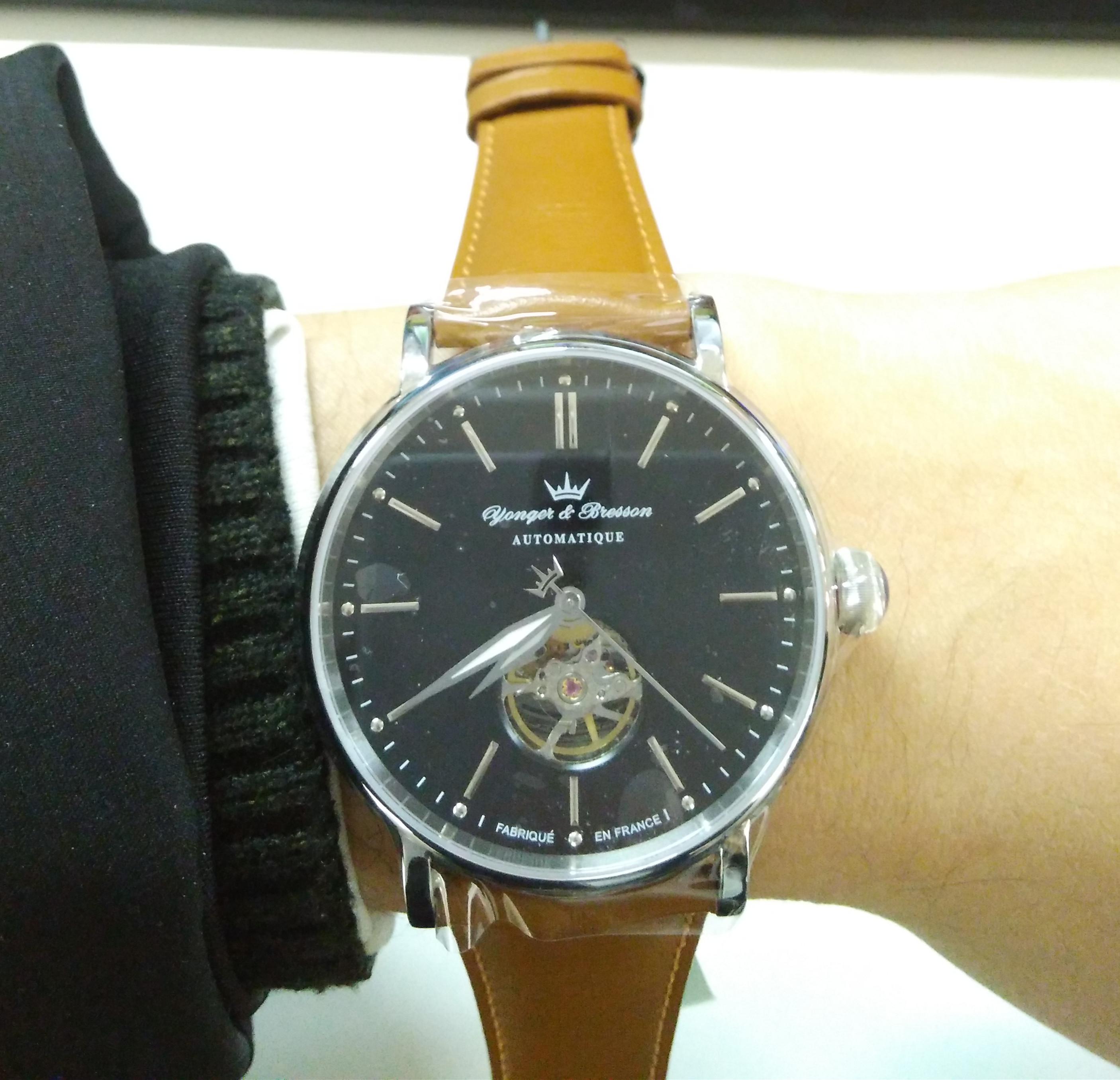 雍加毕索YBH 1031-S42手表「表友晒单作业」挺棒的，这...