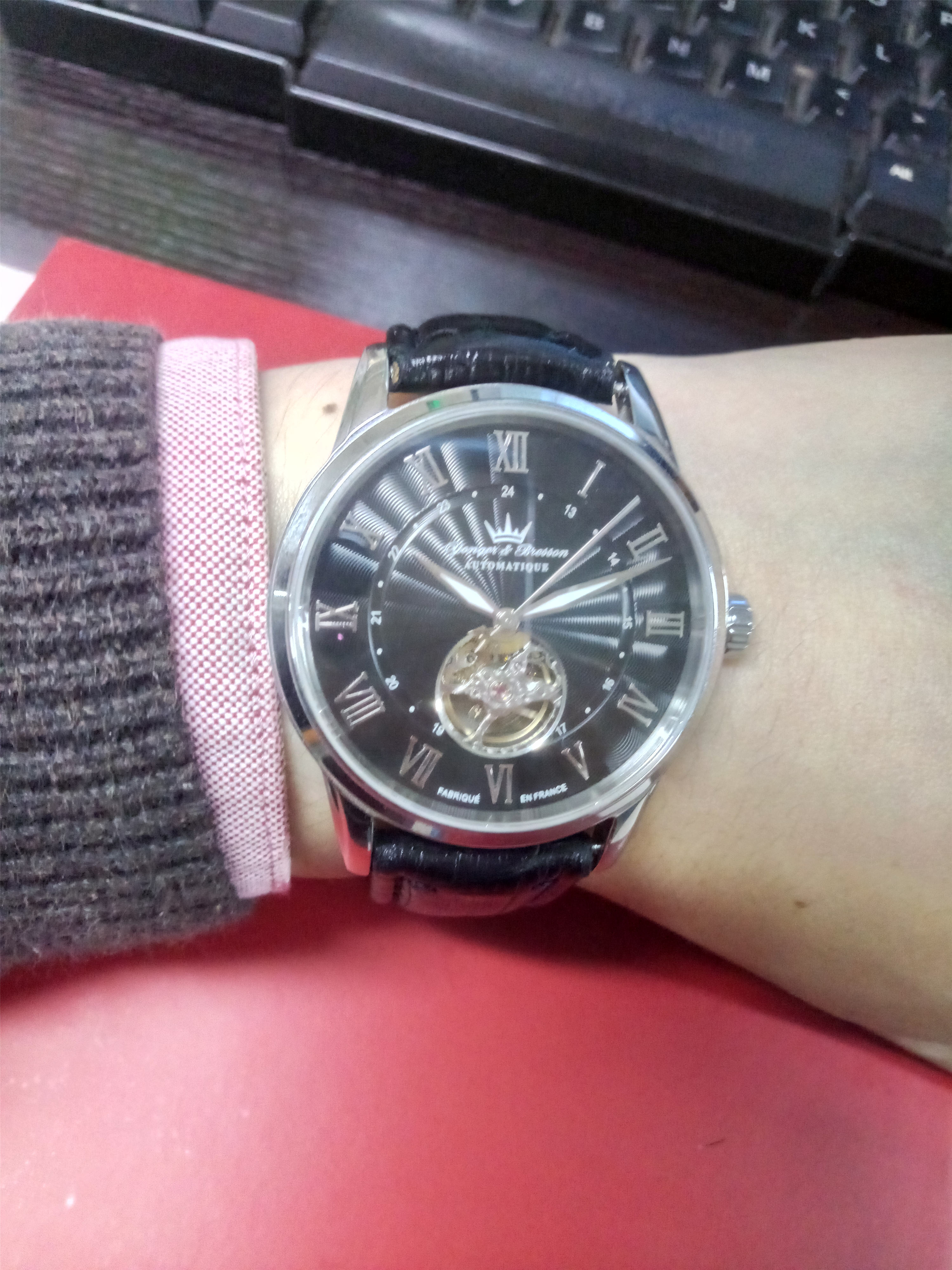 雍加毕索YBH 8523-01手表「表友晒单作业」手表很好，...