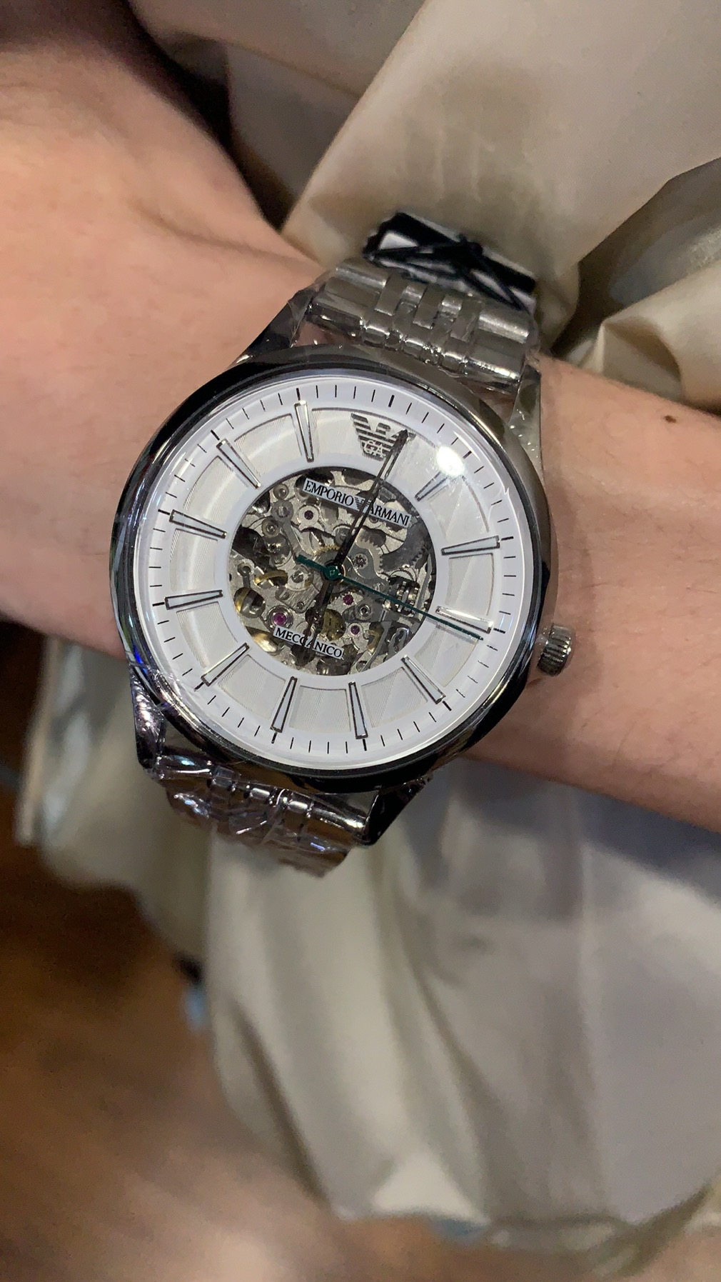 阿玛尼ar1945手表表友晒单作业买的第一款