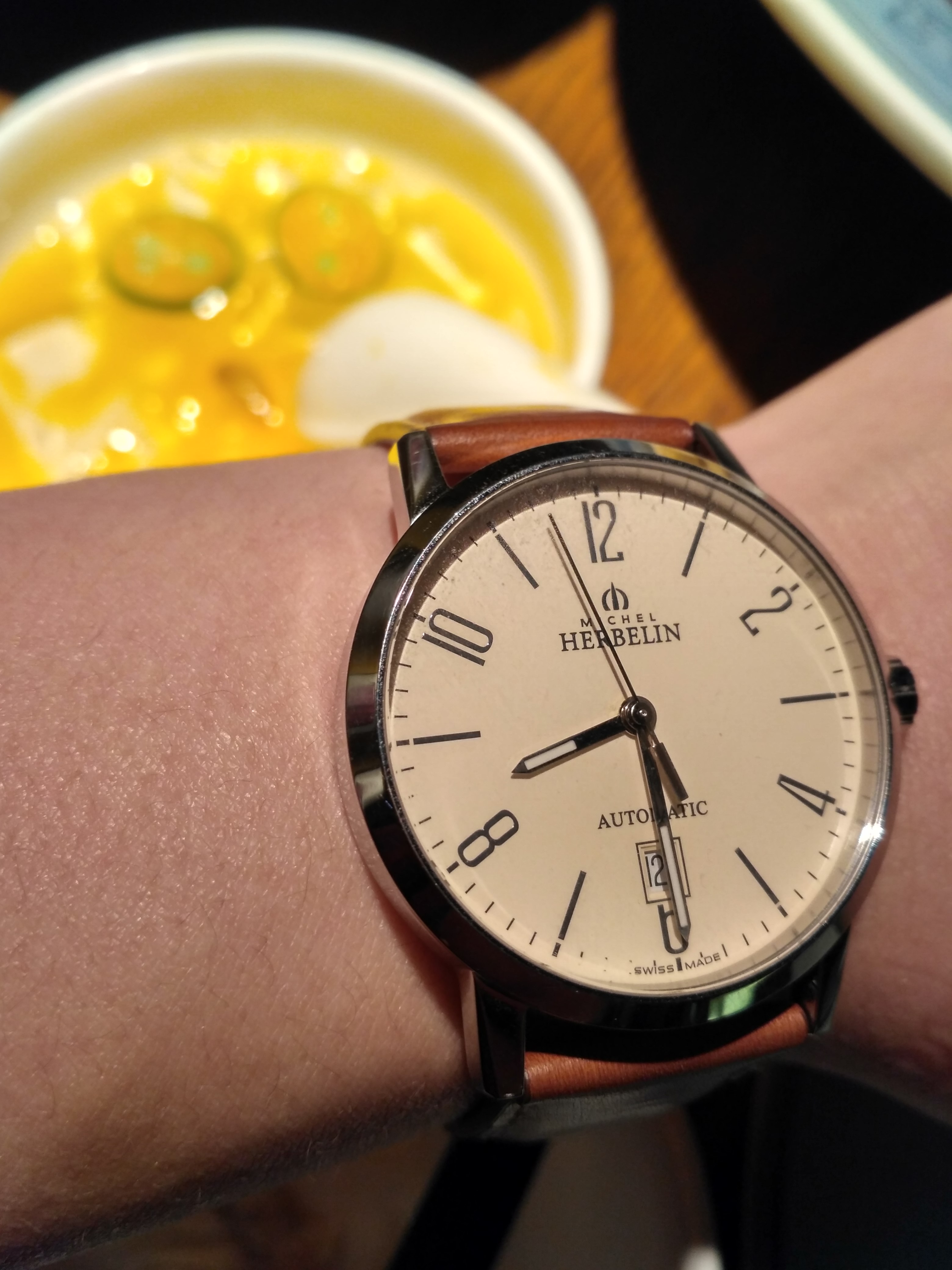 赫柏林1669/07GO手表【表友晒单作业】很棒的手表...