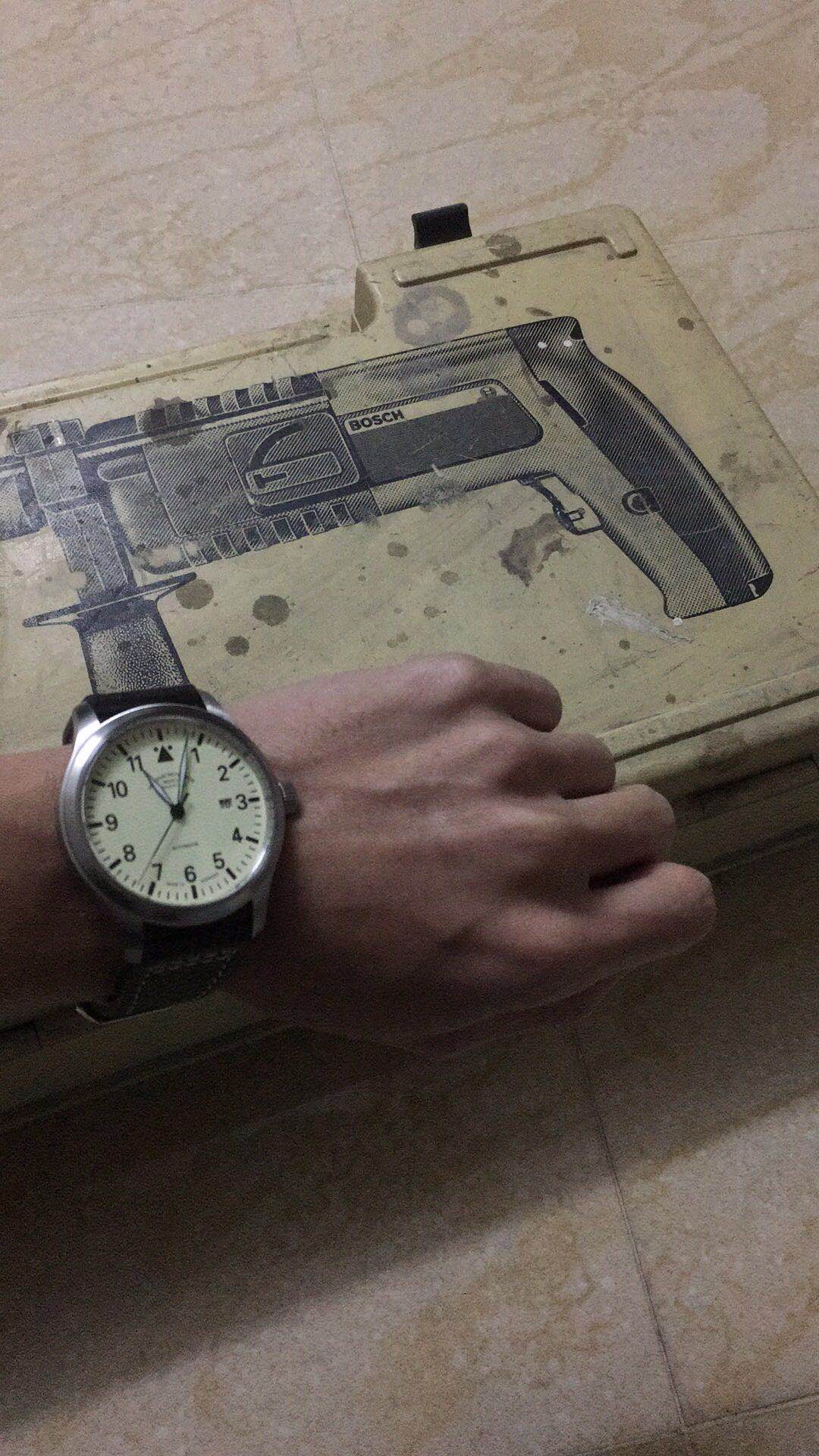 莫勒M1-37-37-LB手表「表友晒单作业」买来送儿子...