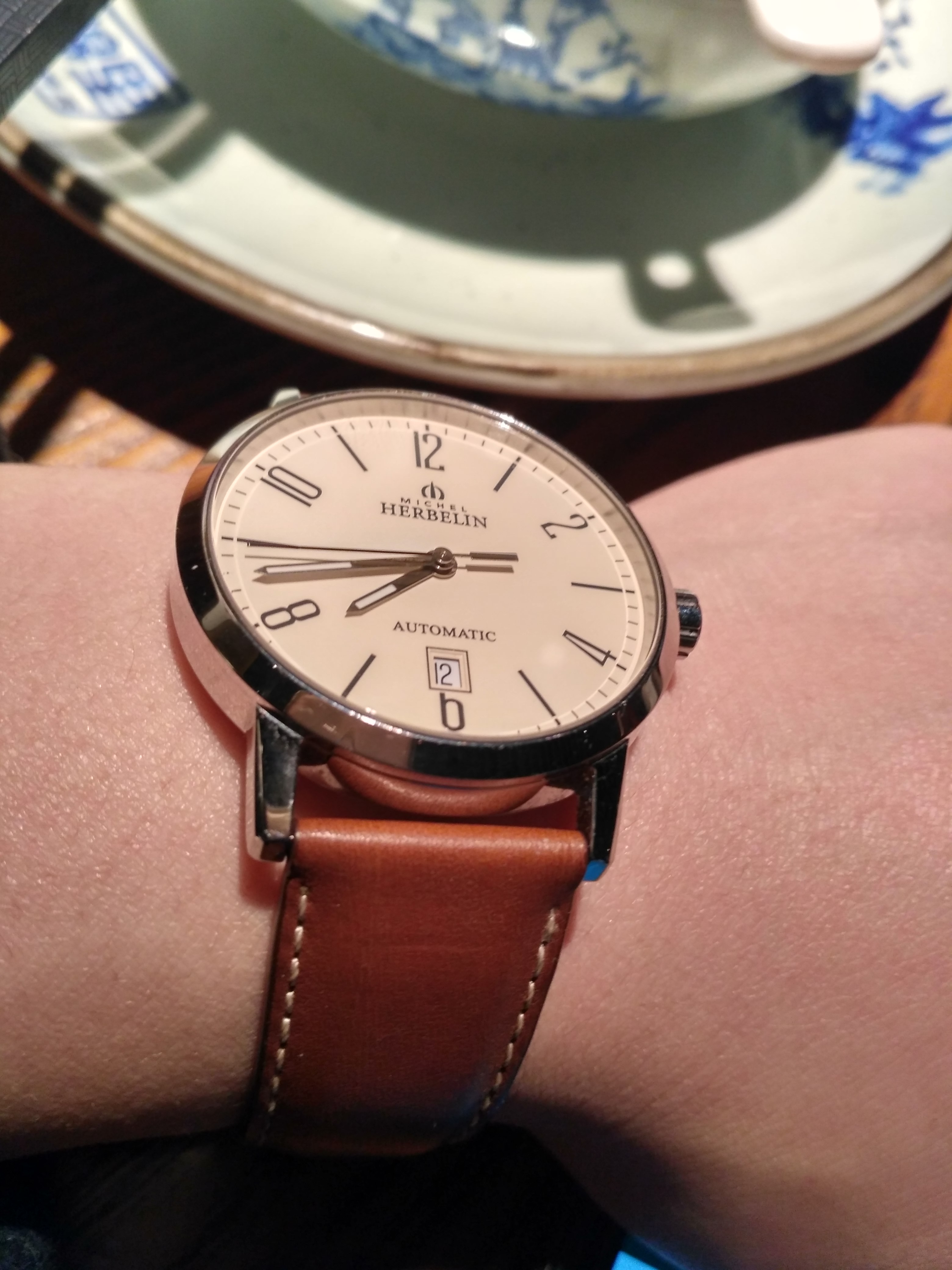 赫柏林1669/07GO手表【表友晒单作业】很棒的手表...