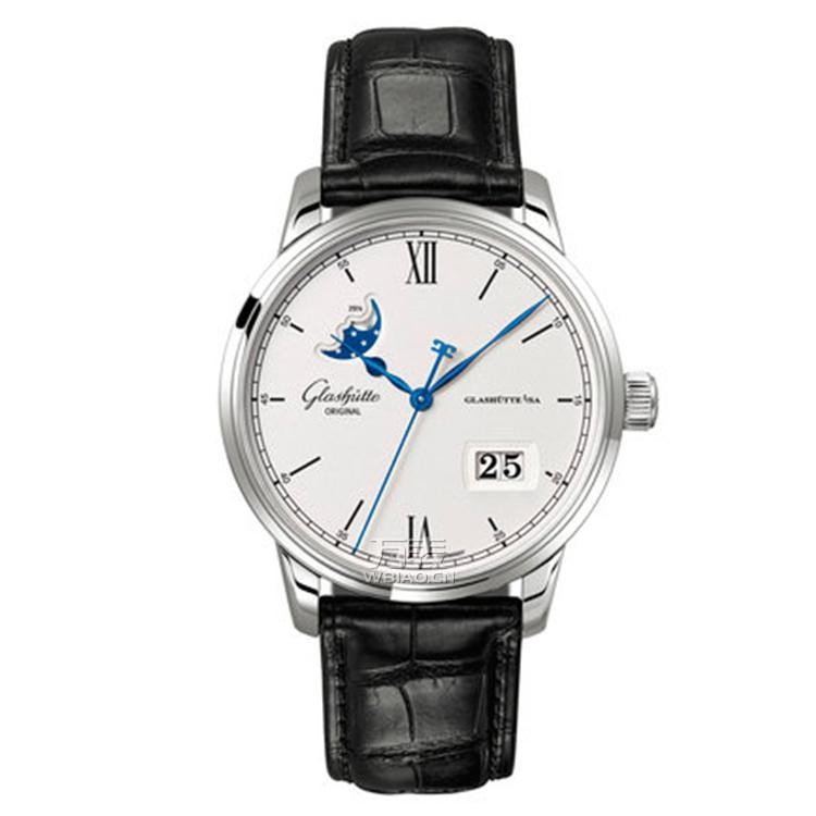 格拉苏蒂原创Glashütte Original-参议员系列 1-36-04-01-02-30 男士自动机械表