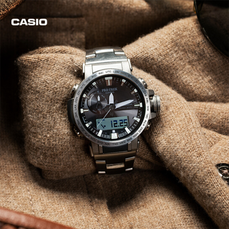卡西欧prw-60t-7apr价格及图片,casioprotrek男表手表怎么样「万表