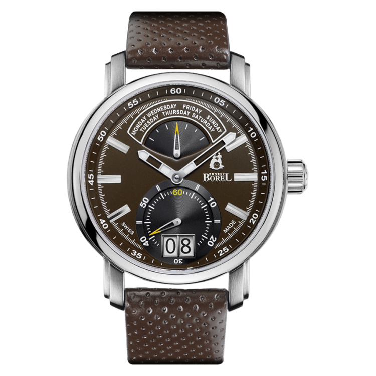 依波路gs5420-8522br价格及图片,ernest borel石英——洛奇男表手表