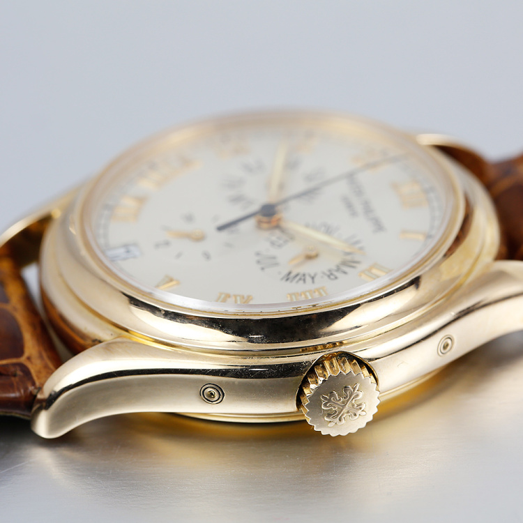 百达翡丽5035j价格及图片,patek philippe复杂功能计时腕表男表手表