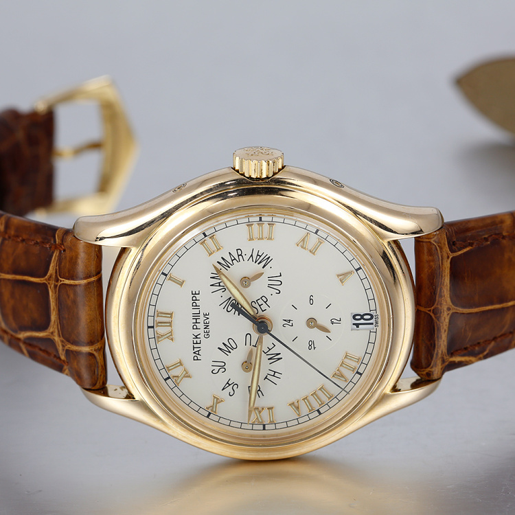 百达翡丽5035j价格及图片,patek philippe复杂功能计时腕表男表手表