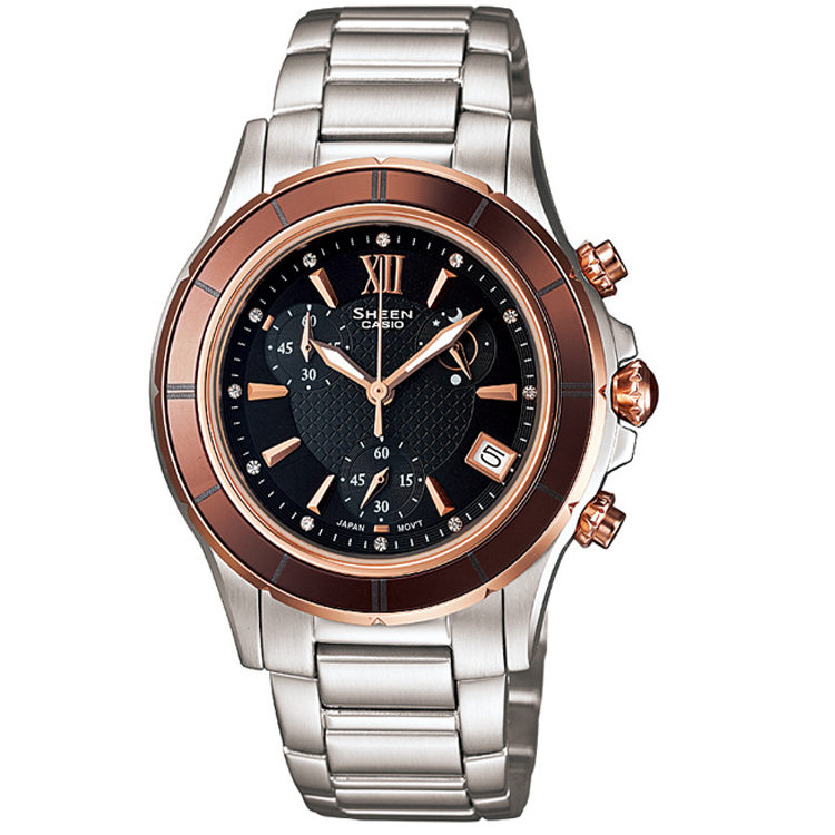 卡西欧she-5516sg-5adr价格及图片,casiosheen女表手表怎么样「万表