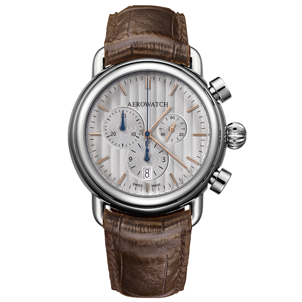 爱罗aerowatch-  1942经典系列 a 83939 aa08  石英男表