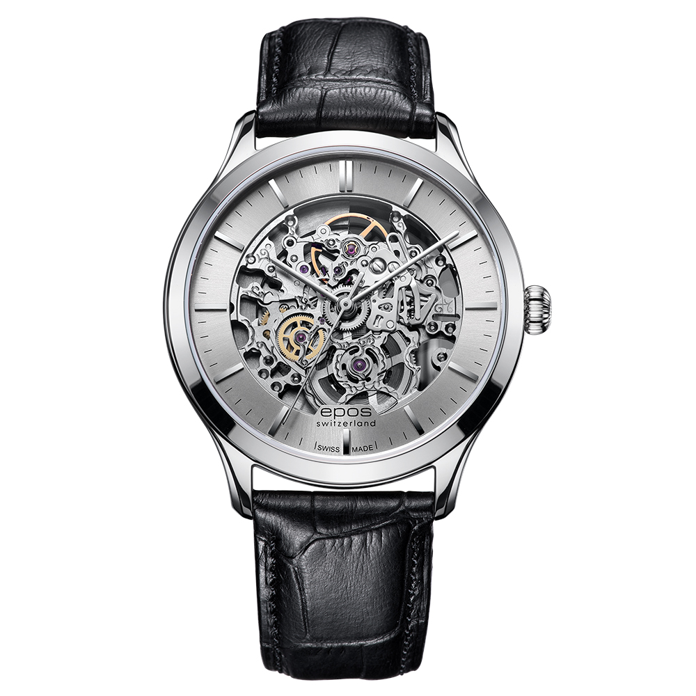 瑞士艺术制表大师爱宝时(epos)-originale原创系列 轻薄镂空 3420.
