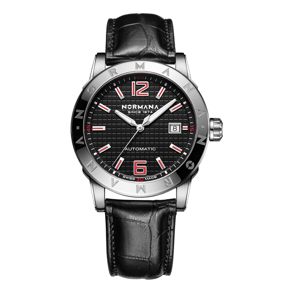 诺美纳5000-10,000男士黑色表盘手表【正品】_诺美纳5000-10,000男士