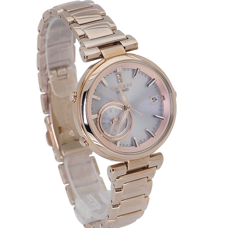 卡西欧shb-100cg-4apr价格及图片,casiosheen女表手表怎么样「万表