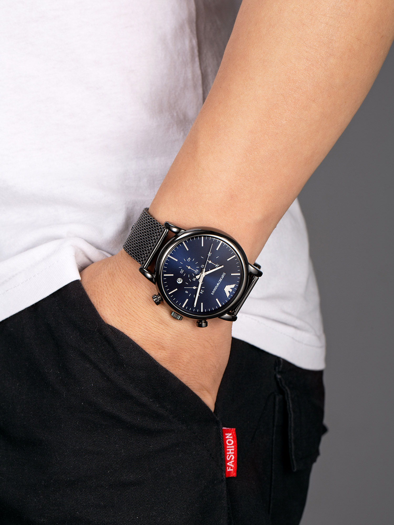 阿玛尼armani时尚男表系列ar1979石英男表