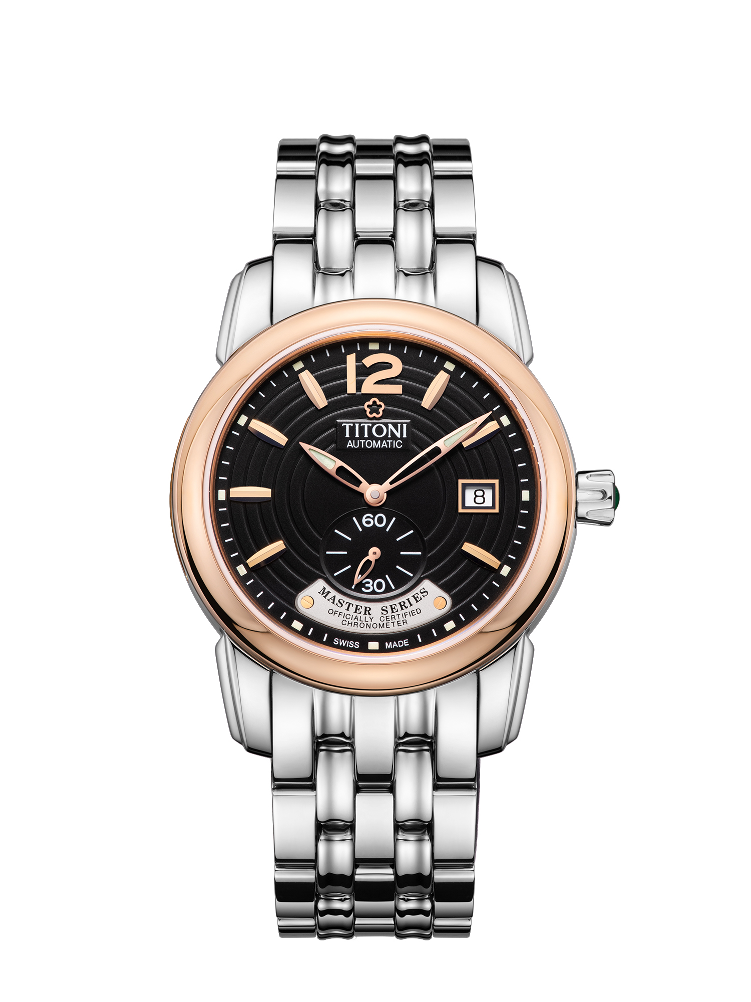 梅花titoni-master series大师系列 83688 sr-296 天文台机械男表