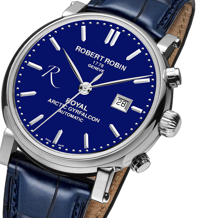 罗贝罗班582220价格及图片,robert robin皇家雪隼双机芯男表手表怎么